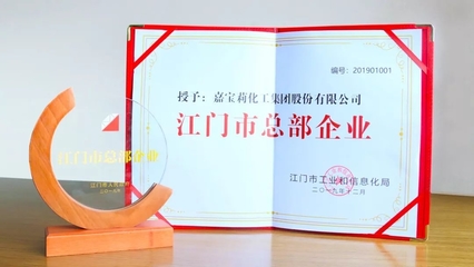 嘉寶莉獲評江門市總部企業，知識產權戰略再添政策東風